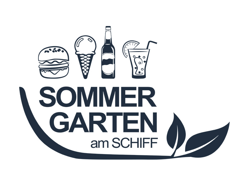 Sommergarten am Schiff Logo